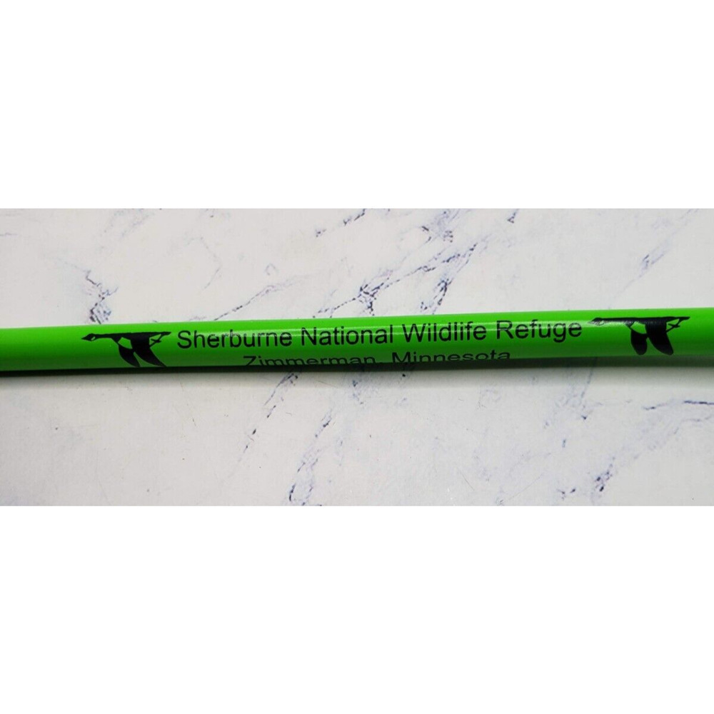 Sherburne National Wildlife Refuge Green Unused Wood Pencil Zimmerman Minnesota